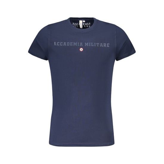 Accademia Militare Blå Bomull T-Shirt för Män - Image 1