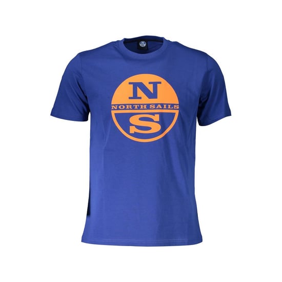 North Sails Blå Bomull Men T-shirt - Image 1