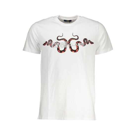 Cavalli Class Witte Katoenen Heren T-Shirt - Image 1