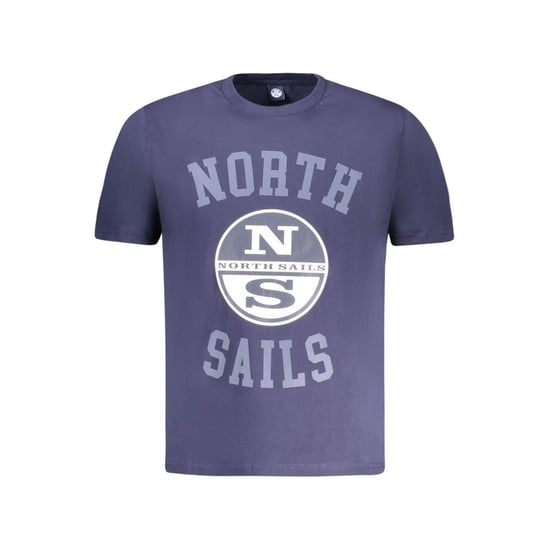 North Sails Blå Bomull T-shirt för Män - Image 2