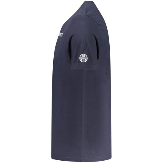 North Sails Blauwe Katoenen Heren T-Shirt - Image 3