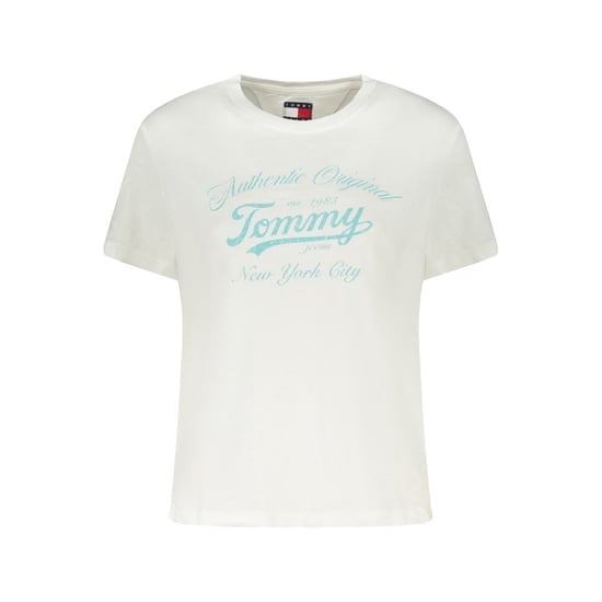 Tommy Hilfiger Bianco Katoenen Dames T-Shirt - Image 1