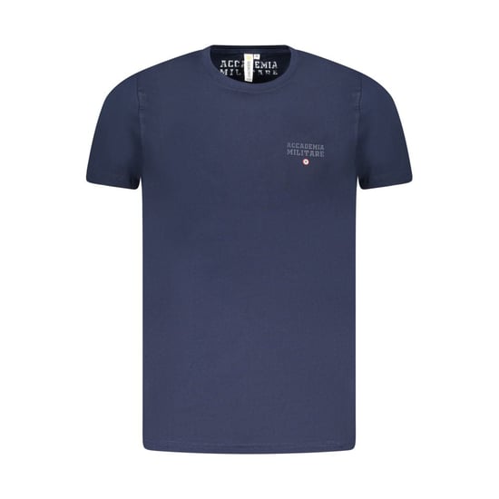 Accademia Militare Blå Bomulls T-shirt för Män - Image 1