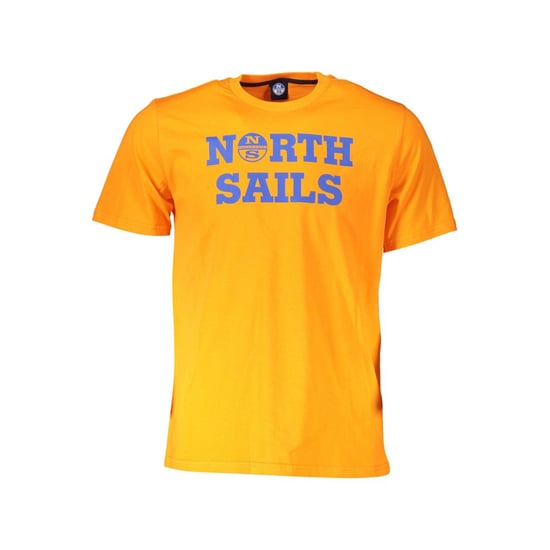 North Sails Arancione Katoenen T-shirt voor Mannen - Image 1