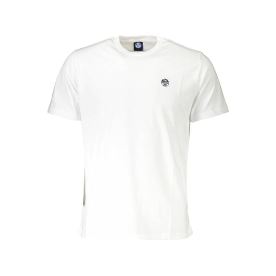 North Sails Bianco Katoenen Heren T-Shirt - Image 1