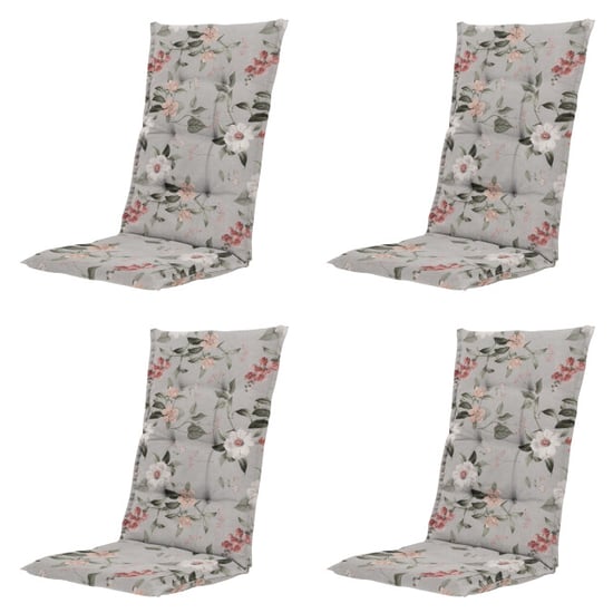 Madison kussen hoge rug julliete - 123x50x5cm set van 4 - Image 1