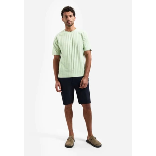 No Excess T-shirt crewneck solid relief jacqu green - Image 2