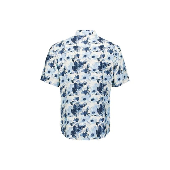 No Excess Shirt short sleeve stretch allover blue - Image 2