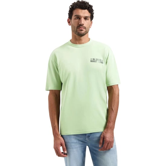No Excess T-shirt crewneck solid heavy interl green - Image 1