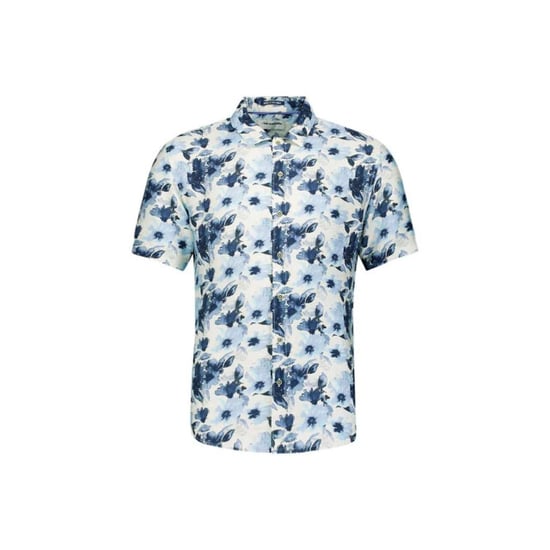 No Excess Shirt short sleeve stretch allover blue - Image 3