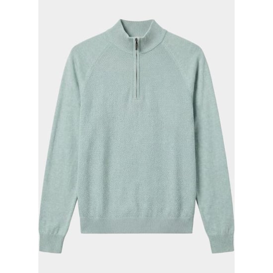 Innocente Half zip half zip met structuur 326/8121 mint - Image 2