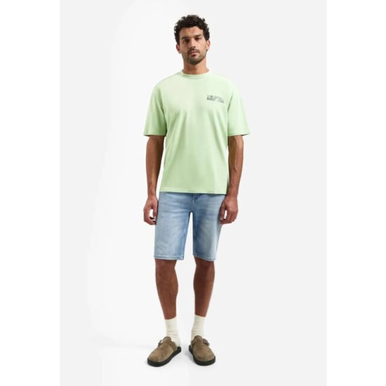 No Excess T-shirt crewneck solid heavy interl green - Image 6
