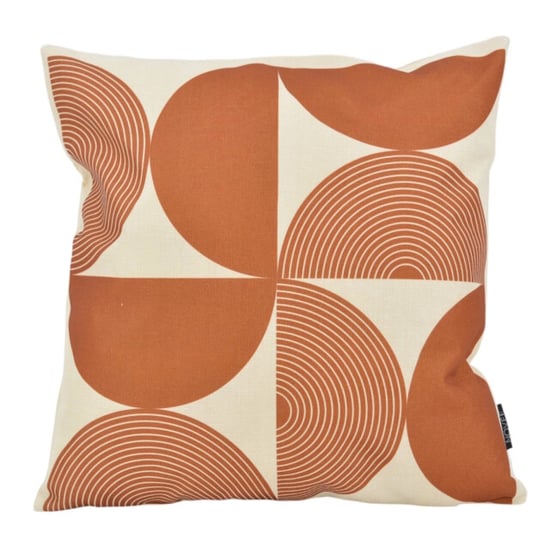 NOVÉE Retro curve #2 kussenhoes | 45x45 cm | katoen/linnen - Image 1