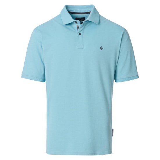 Casamoda Heren polo 004470 397 maui blue - Image 4