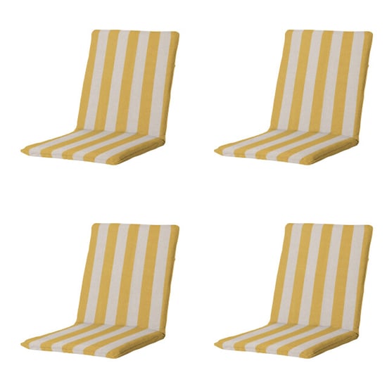 Madison stapelstoelkussen amora - 97x49x5cm set van 4 - Image 1
