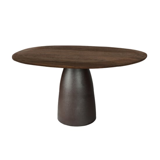 Brix eetkamertafel marron espresso 140x120x76cm - Image 5