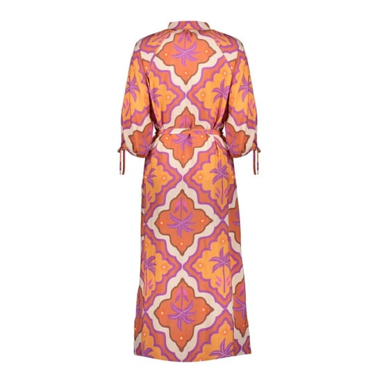 Geisha 67104-20 718 dress ecru/mango/purple - Image 5