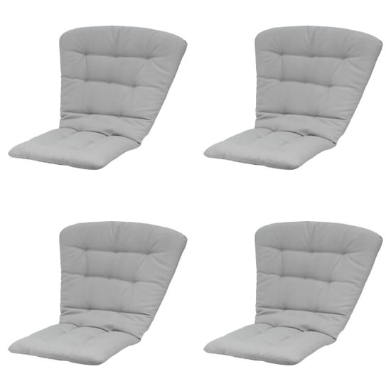 Madison tuintstoelkussen hoge rug napels - 125x82x6cm set van 4 - Image 1