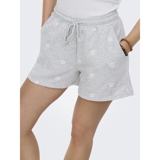 Only onlluna bermuda shorts ub swt 15371343 light grey melange - Image 3
