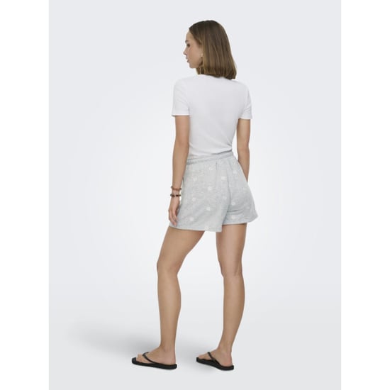 Only onlluna bermuda shorts ub swt 15371343 light grey melange - Image 4