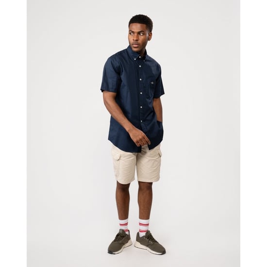 GANT Mens Regular Fit Short Sleeve Poplin Shirt - Image 5