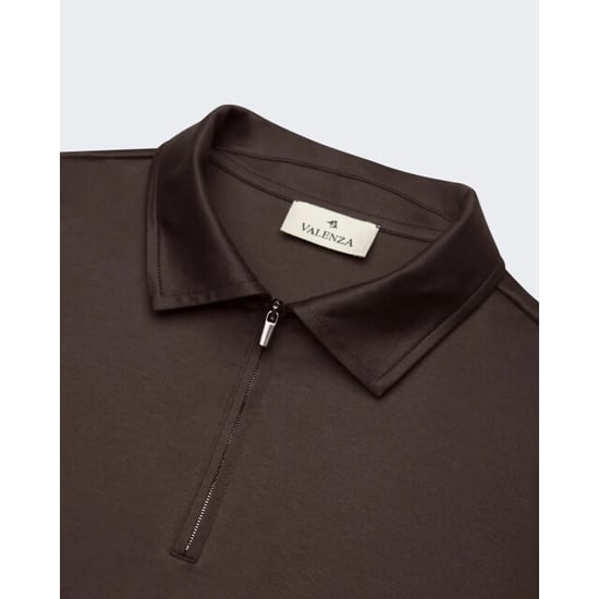 Valenza Heren supima polo zip collar - Image 3
