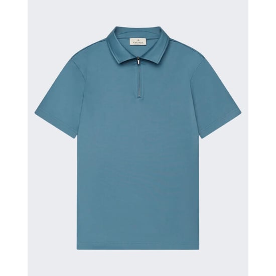 Valenza Heren supima polo zip collar - Image 1