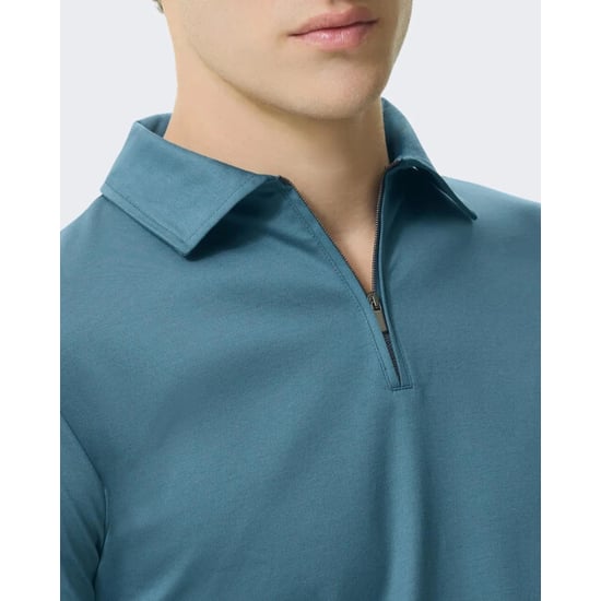 Valenza Heren supima polo zip collar - Image 2
