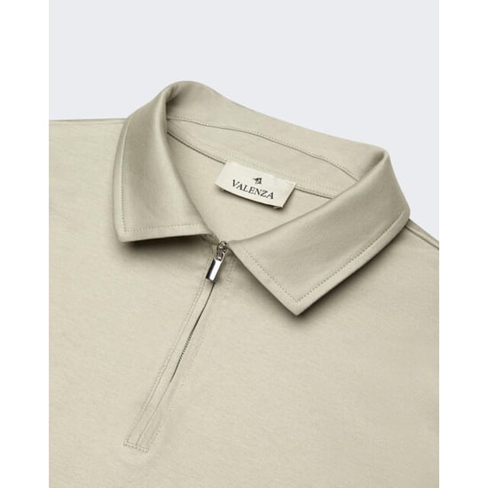 Valenza Heren supima polo zip collar - Image 6