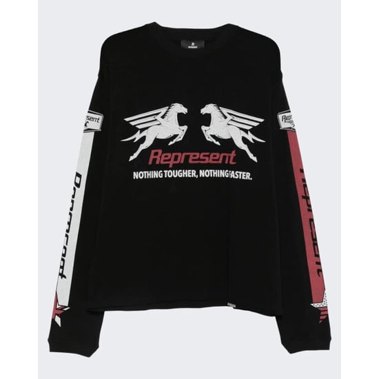 Represent Heren mesh pegasus long sleeve t-shi - Image 1