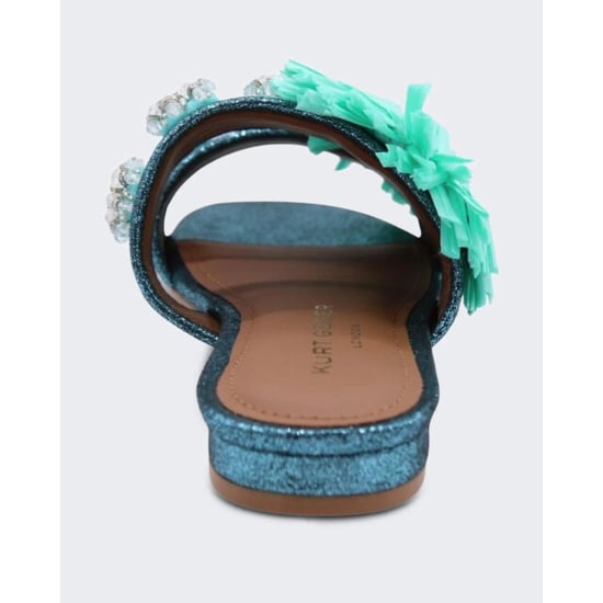 Kurt Geiger Dames raffia buckle - Image 3
