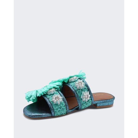 Kurt Geiger Dames raffia buckle - Image 4