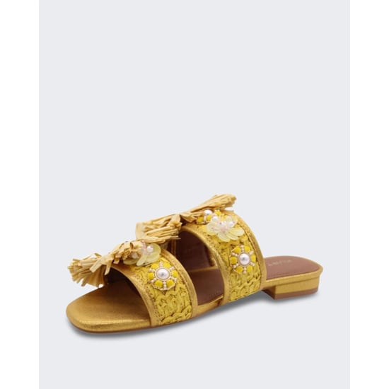 Kurt Geiger Dames raffia buckle - Image 3