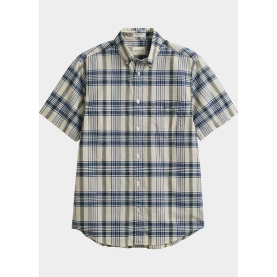 Gant Overhemd korte mouw heren madras checked short sleeve s 3260078/430 - Image 2