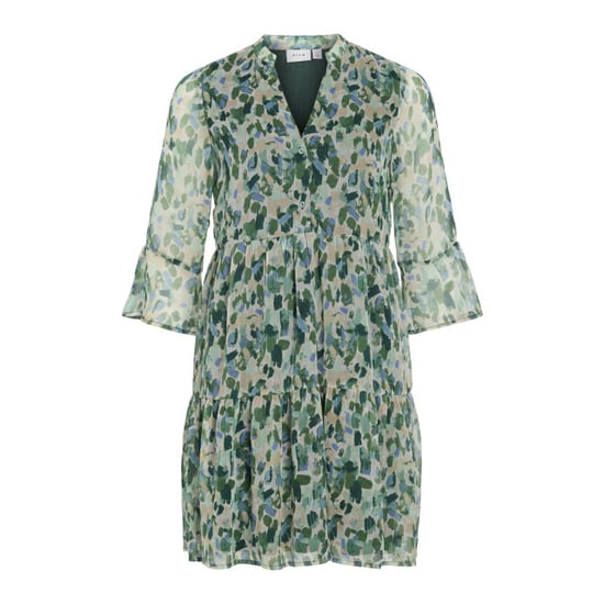Vila Viemma 34 v-neck short dresska dessin - Image 1