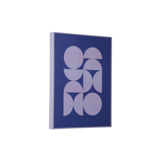 Present Time wall art geo abstracto - 3x30x40 cm - Image 1