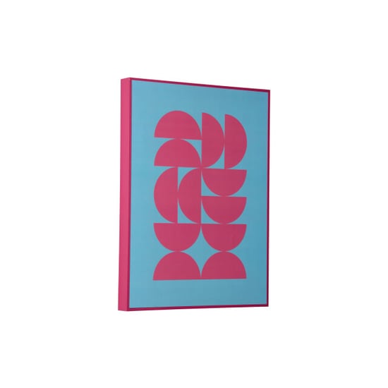 Present Time wall art geometric - 3x30x40 cm - Image 1