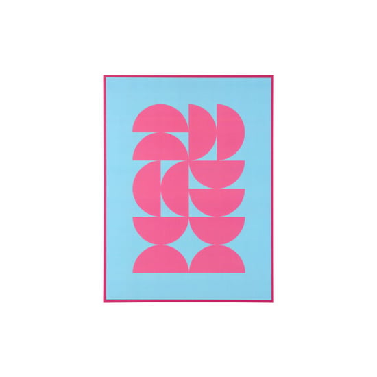 Present Time wall art geometric - 3x30x40 cm - Image 2