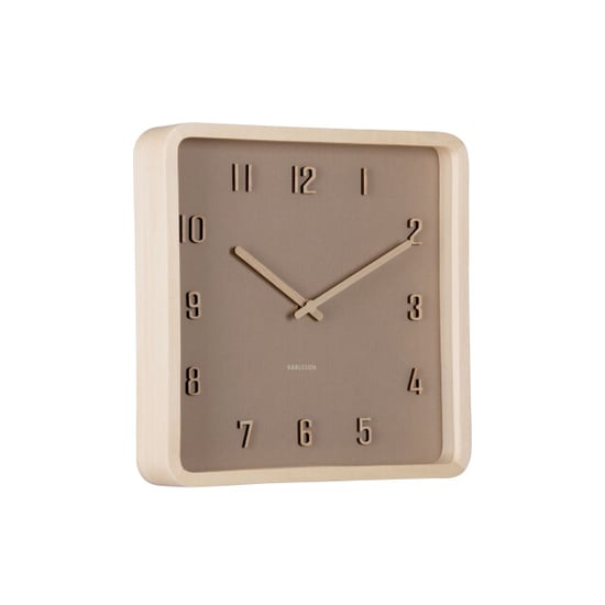 Karlsson wall clock nervadura square - Øcm - Image 1