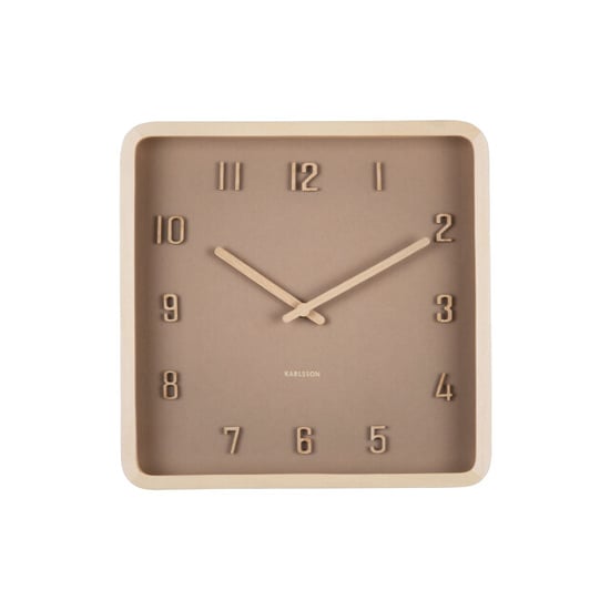 Karlsson wall clock nervadura square - Øcm - Image 2