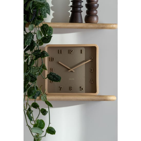 Karlsson wall clock nervadura square - Øcm - Image 3