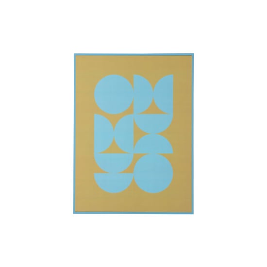 Present Time wall art geo abstracto - 3x30x40 cm - Image 2
