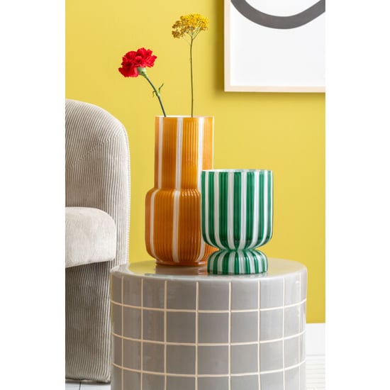 Present Time vaas rayado retro high - 31,5x31,5x32,5 cm - Image 3