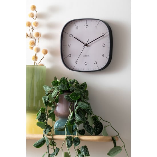 Karlsson wall clock grato cuadrado - Øcm - Image 3