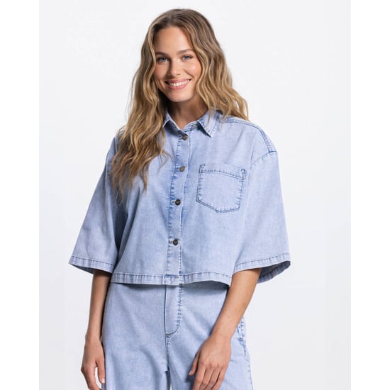 Jansen Amsterdam Jansen mabel jasje llbd 732 light denim light blue - Image 4
