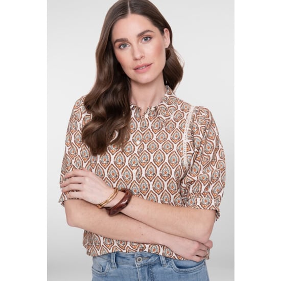 Geisha blouse 63196-20 718 /choclate brown - Image 6