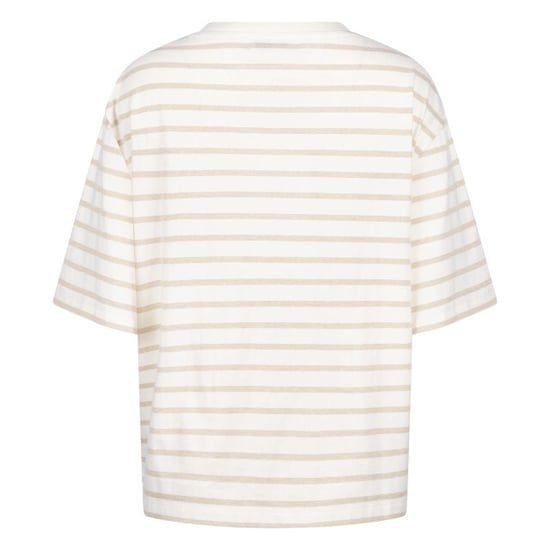 Nukus Nks04030 126 saartje shirt stripe offwhite/gold - Image 4