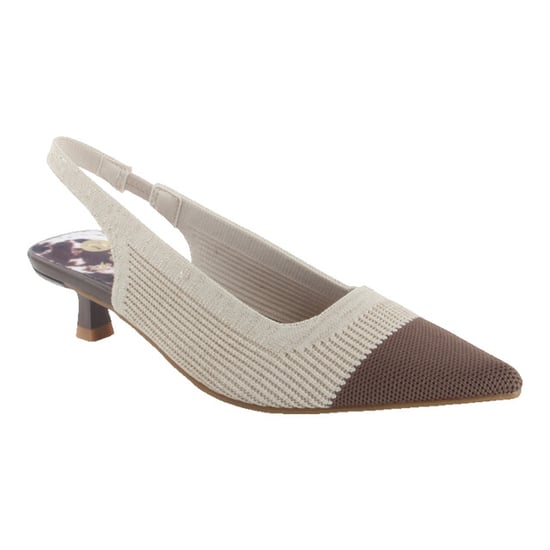 La Strada 2502873-4520 brown/new beige dames pumps - Image 1