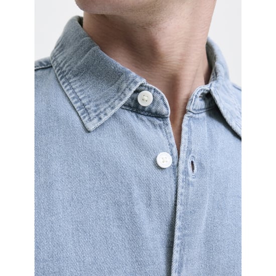 Jack & Jones Jornorrebro denim shirt ls sn blue denim - Image 3