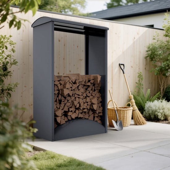 Westmann Castra a houtopslag houtrek 95x50x160 cm - - Image 2